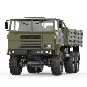 CROSSRC XC6 Pro 6X6 Heavy Duty Six-Wheel Military Truck Model Remote Control Vehicle Off-Road Professional Climbing Vehicle