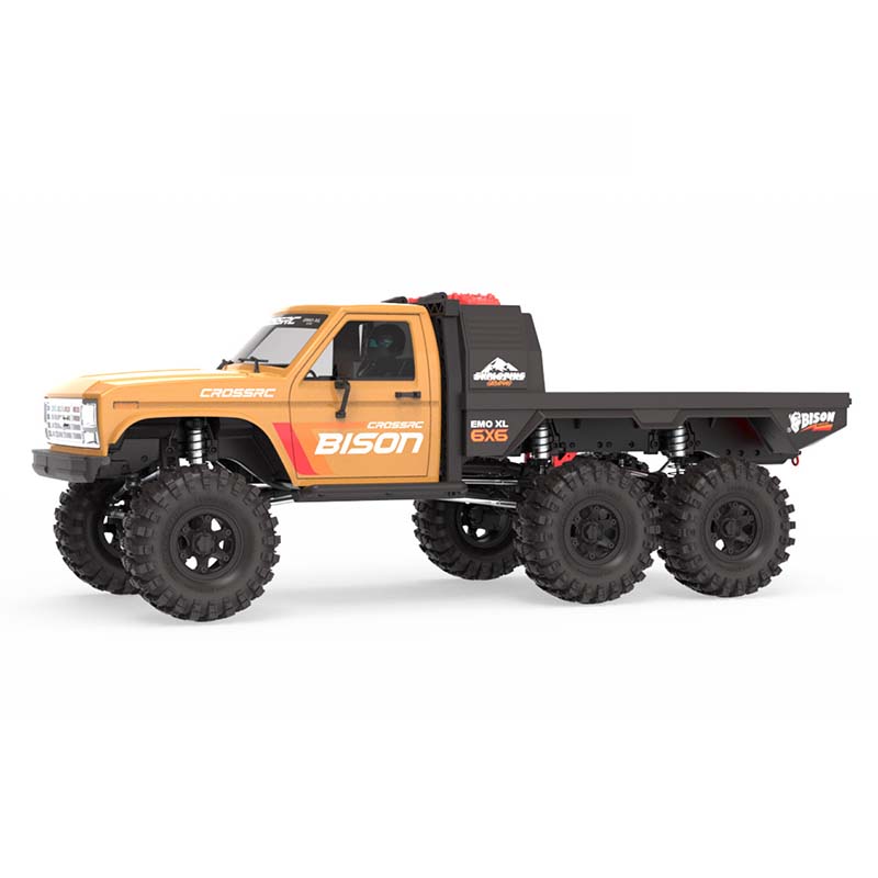 Crossrc EMO XL Bison 1/8 6X6 RC Car Crawler RTR Portal Axles Lockable Diffs Metal Gearbox & Wheels Electric Off-Road Truck - Image 4