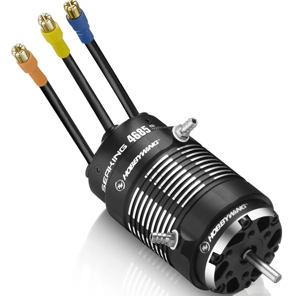 Hobbywing Seaking 4685SL 900KV 6-14S / 1500KV 6-8S V2 Or 54113SL 800KV V2 8-12S Brushless Sensorless Motor For 140/180CM RC Boat - Image 3