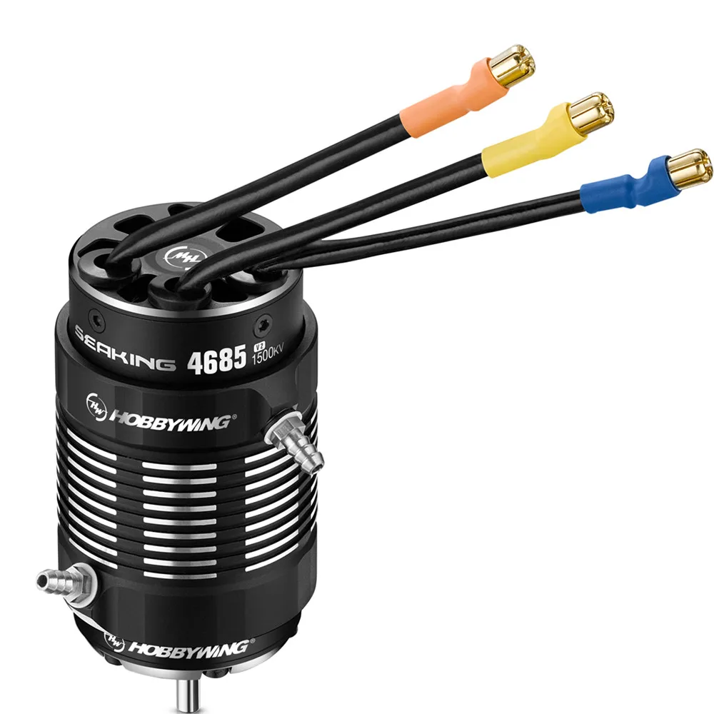 Hobbywing Seaking 4685SL 900KV 6-14S / 1500KV 6-8S V2 Or 54113SL 800KV V2 8-12S Brushless Sensorless Motor For 140/180CM RC Boat - Image 4