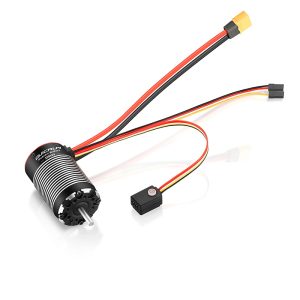 Hobbywing QUICRUN Fusion 8IGHT 2-IN-1 80A 2300KV Brushless Sensored Motor ESC Integrated for 1/8 RC Car Rock Crawler Power Syste